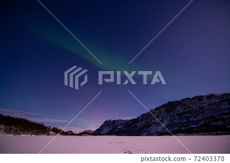 Aurora Borealis, Mattisvannet, Alta, Norway Aurora Borealis, Mattisvannet, Alta, Norway 72403378