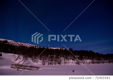 Aurora Borealis, Mattisvannet, Alta, Norway Aurora Borealis, Mattisvannet, Alta, Norway 72403381