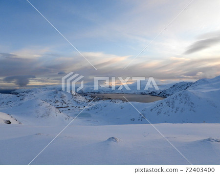 Nordkapp in Winter, Norway 72403400