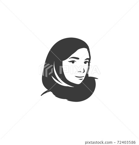 Muslim arabic islam woman in hijab and abaya portrait 72403586