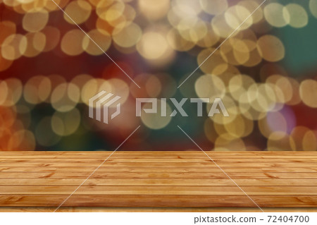 Empty wooden table top for Christmas and New Year decoration. Empty wooden table top for Christmas and New Year decoration. 72404700