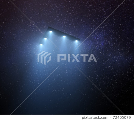 UFO Triangular Unidentified Flying Object 72405079