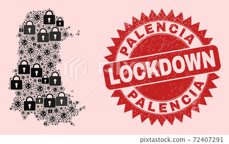 Palencia Province Map Mosaic of Locks and Coronaviruses and Distress Lockdown Seal Stamp Palencia Province Map Mosaic of Locks and Coronaviruses and Distress Lockdown Seal Stamp 72407291