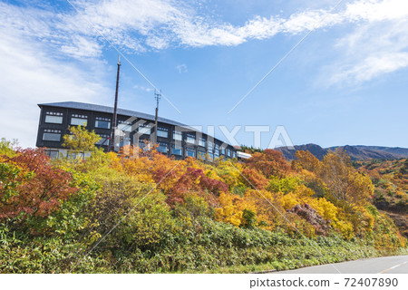Autumn leaves of Sukawa Onsen 72407890
