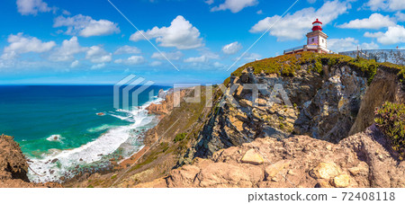 Lighthouse in Cabo da Roca, Portugal Lighthouse in Cabo da Roca, Portugal 72408118