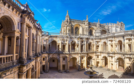 Medieval Templar castle in Tomar Medieval Templar castle in Tomar 72408120
