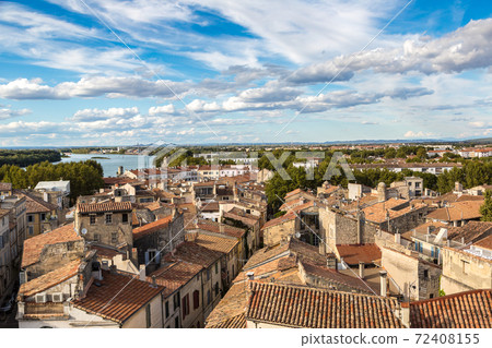 Aerial view of Arles, France Aerial view of Arles, France 72408155