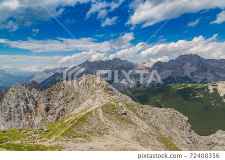 High mountain in Alps 72408356