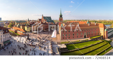 Panoramic view of Warsaw Panoramic view of Warsaw 72408514