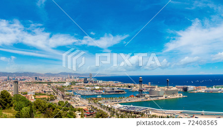 Panoramic view of Barcelona Panoramic view of Barcelona 72408565