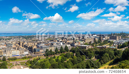 Panoramic view of Edinburgh, Scotland Panoramic view of Edinburgh, Scotland 72408654