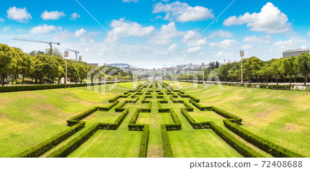 Eduardo VII park in Lisbon 72408688