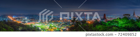 Phetchaburi cityscape. 72409852