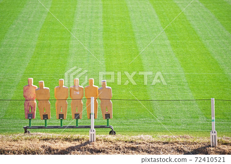 Soccer practice area 72410521