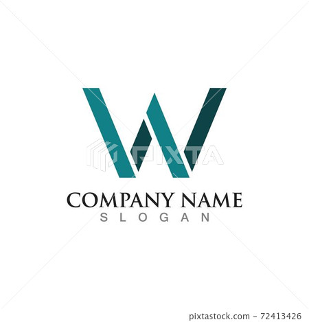W Letter Logo Template 72413426