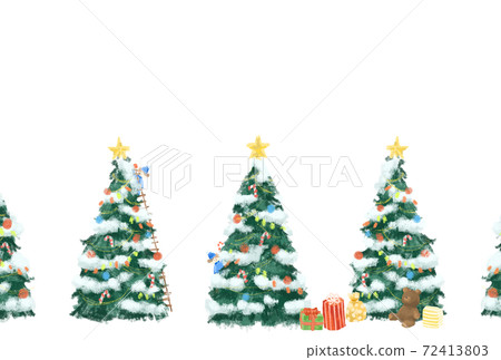 Illustration of a fairy preparing for Christmas 72413803
