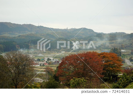 與Murei村和Sansui村合併成為Iizuna鎮的原始風景(像Nogiku那樣的位置) 與Murei村和Sansui村合併成為Iizuna鎮的原始風景(像Nogiku那樣的位置) 72414031