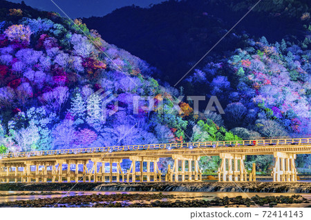 京都渡橋嵐山花光之路 京都渡橋嵐山花光之路 72414143
