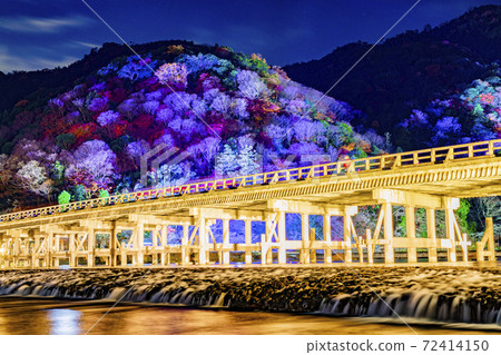 京都渡橋嵐山花光之路 京都渡橋嵐山花光之路 72414150