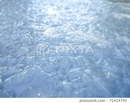 正在融化的雪 72414793