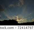 Dusk of a residential area 72414797