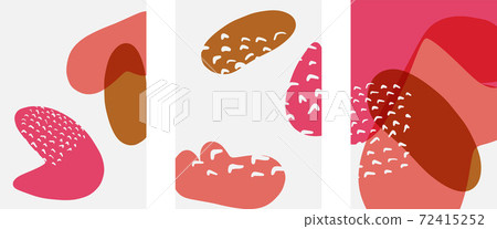 Hand drawn doodle shapes, wall art painting style, vector abstract background templates. A4 poster design or for covers, banners, flyers Hand drawn doodle shapes, wall art painting style, vector abstract background templates. A4 poster design or for covers, banners, flyers 72415252