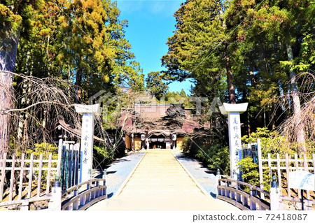 高野山/冬天的景色 高野山/冬天的景色 72418087