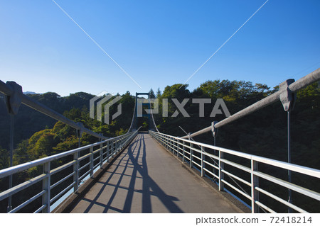 [Sagamihara City] Lake Tsukui Nade Bridge 72418214