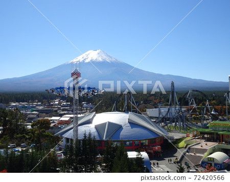 Mt. Fuji seen from Fuji-Q Highland Mt. Fuji seen from Fuji-Q Highland 72420566