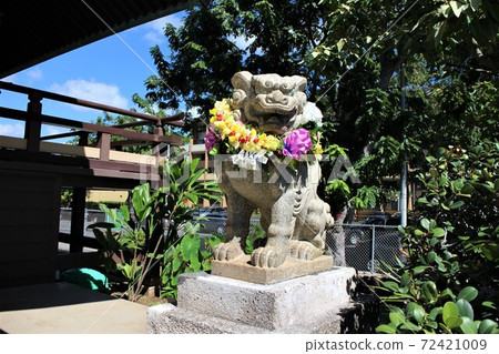 在夏威夷的出雲大社體驗稍微不同的氛圍 在夏威夷的出雲大社體驗稍微不同的氛圍 72421009