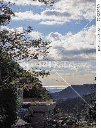 Scenery from the cable car station of Oyama Scenery from the cable car station of Oyama 72422089
