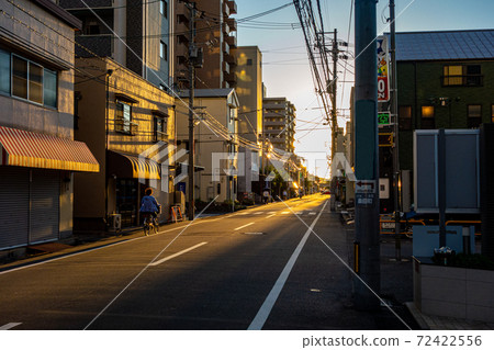 Evening view of the city Evening view of the city 72422556