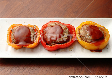 辣椒粉肉餡（橙色，紅色和黃色三種顏色） 72422949