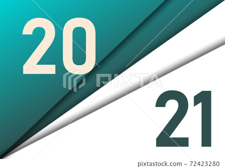 abstract tidewater green background. 2021 happy new year background. illustration vector design 72423280