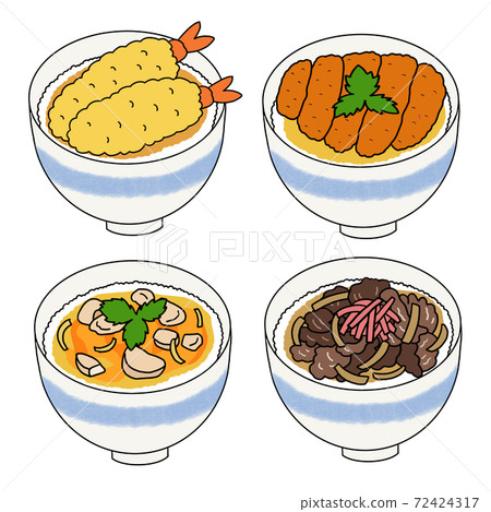 Donburi illustration 72424317