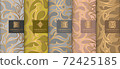Luxury packaging design of chocolate bars.  72425185