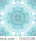 Seamless pattern with mandala ornament. 72425186