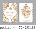 Vintage greeting card design. 72425188
