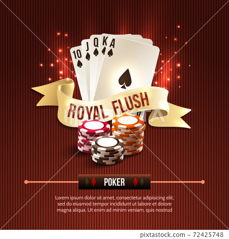 Pocker casino background - Stock Illustration [72425748] - PIXTA