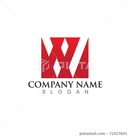 W Letter Logo Template W Letter Logo Template 72427603