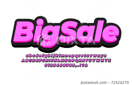 Big Sale discount promotion 3d pink black Big Sale discount promotion 3d pink black 72428270