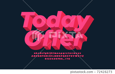 light pink 3d font effect or text effect design light pink 3d font effect or text effect design 72428273