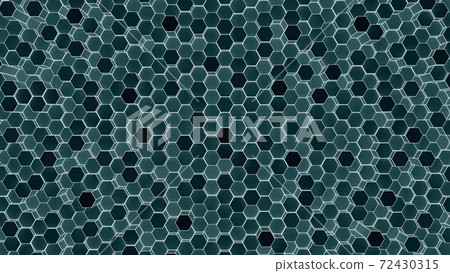 Blue honeycomb pattern, abstract hi-tech background 3D rendering Blue honeycomb pattern, abstract hi-tech background 3D rendering 72430315