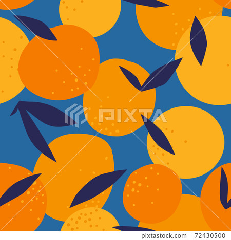 Nature background. seamless pattern with oranges Nature background. seamless pattern with oranges 72430500