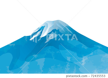 日本富士山的美麗日式圖像背景插圖 插圖素材 圖庫