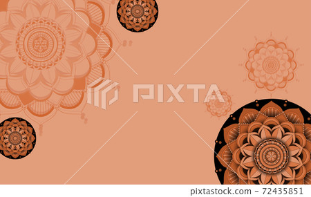 Beautiful colour mandala background Beautiful colour mandala background 72435851