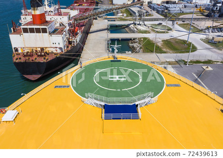 Cape Canaveral, USA. The arial view of port Canaveral from cruise ship Cape Canaveral, USA. The arial view of port Canaveral from cruise ship 72439613