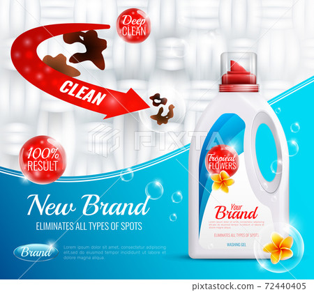 Detergents Clothes Poster 72440405