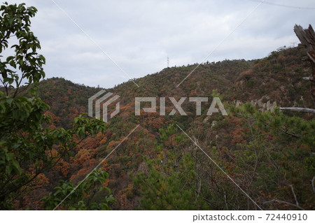日本岡山縣的熊山風景 日本岡山縣的熊山風景 72440910