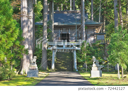 [Su訪旭神社]福井縣今柄郡池田町稻荷 72442127